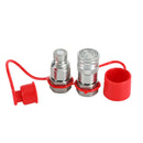 3/4" NPT-par hydraulisk flad-hurtigkobling minilæsser til Bobcat ISO 16028