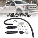 Ford 2011-2023 6,7L Powerstroke Diesel EGR Delete Kit m/kjølevæskebypass Generisk