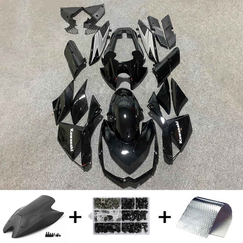 Amotopart kåpa Set för Kawasaki Z1000 2010-2013 Body Plastic ABS