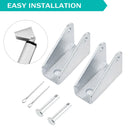 4"/100 mm Heavy Duty lineær aktuator sneslynge 12V slaglængde 1500N Max slaglængde