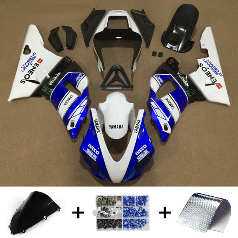 Amotopart Yamaha YZF 1000 R1 1998-1999 Suulakesarja, Runko, Muovi, ABS