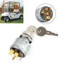 EZGO bilnyckelbrytare - 4-stift med fabriksbelysning 81+ gas och elektrisk 33639G01