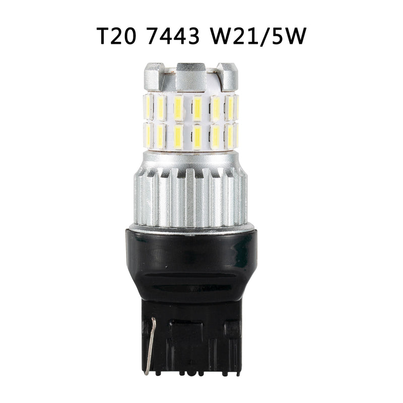 2x 1200LM Canbus LED bombilla LED luz de circulación diurna lámpara blanca genérica