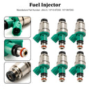 Injetor de combustível 6PCS 15710-67D00 Fit Suzuki Grand Vitara Tracker 2.5L JS4J-5