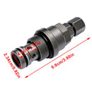 Hitachi ZAX110 ZX120 EX120-5 EX130-5 EX120-2 4372683 Serviceaflastningsventil