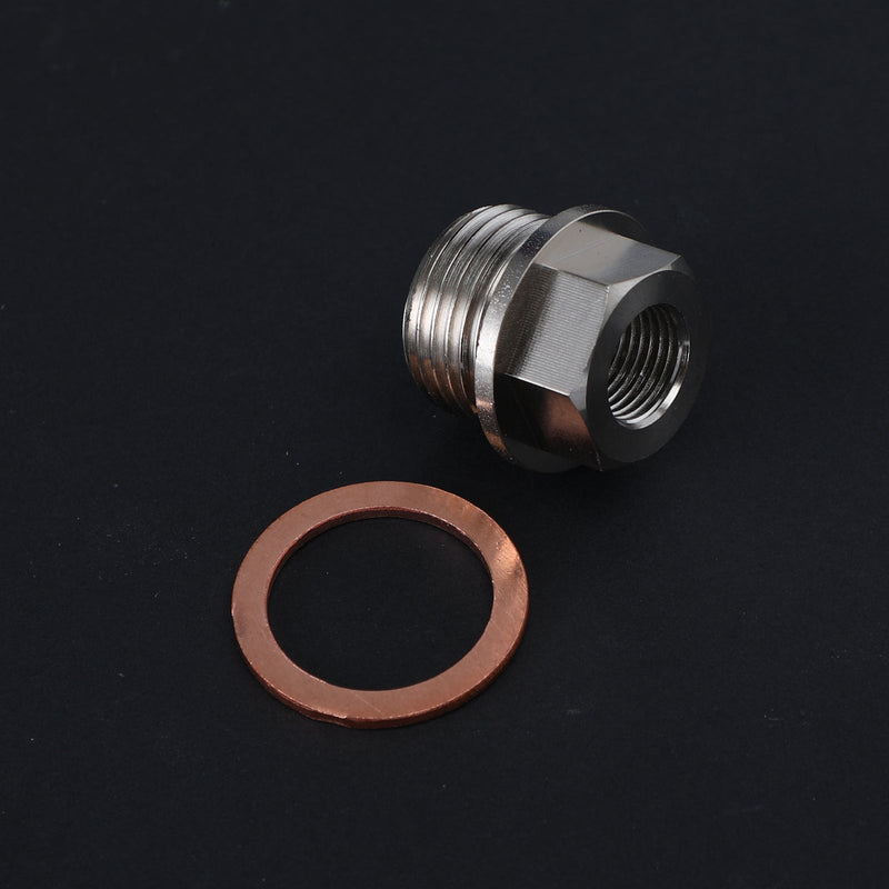 1/8" NPT - M18x1,5 ulkokierteinen painemittarin lähettimen sovitin Generic