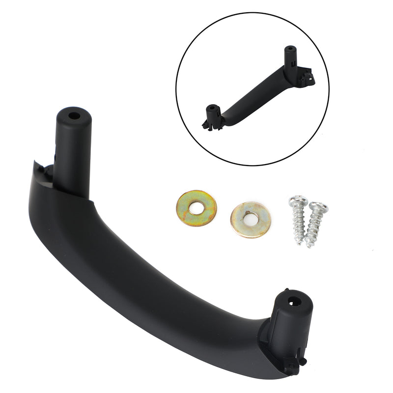 Tirador de manija de puerta interior izquierda + derecha negro para BMW F25 F26 X3 X4 Generic