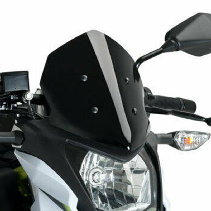 Szyba przednia motocykla ABS 4 mm do Kawasaki Z125 2019-2020 Generic