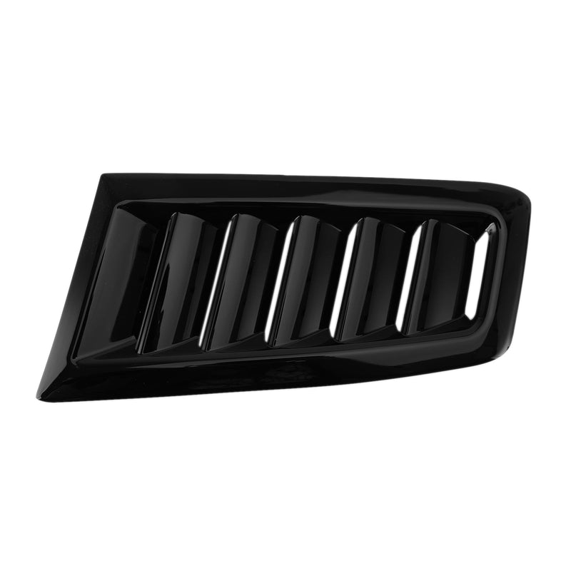 Ventilaciones de capó universales ABS en negro brillante para Ford Focus Rs St Mk2 Spr Generic