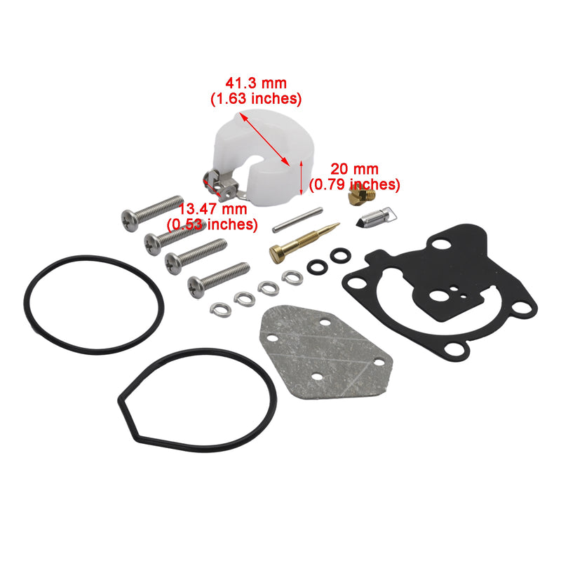 Kit de conversão de carburador para Yamaha 40HP 40X M(W/T)HS/L E40X MHL 66T-W0093