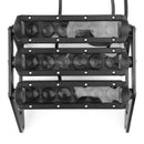 3Row LED Motorrad Scheinwerfer Nebelscheinwerfer ALU passend für Honda Grom 125 MSX SF 13-19 Generic