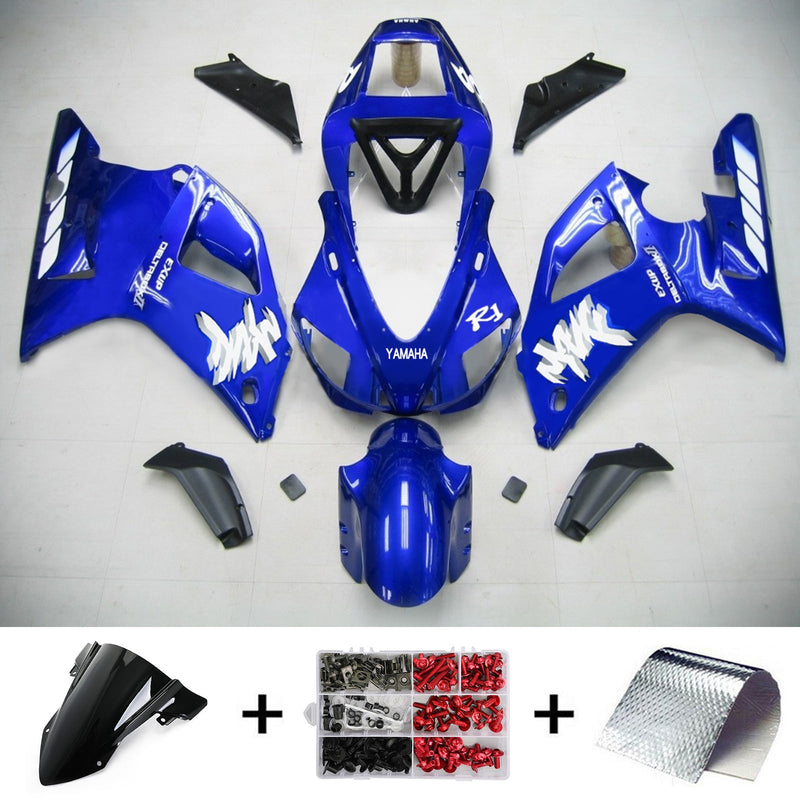 Kåpesett for Yamaha YZF 1000 R1 1998-1999 Generisk