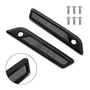 Seitengepäck-Satteltaschen-Verriegelungsdeckel für Touring Road Glide King 14–23, Carbon_Grau