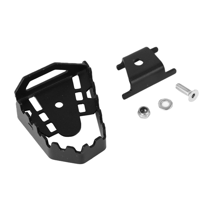 Extensión de pedal de freno trasero de aluminio para F850Gs F750Gs 08-16 Plata Genérico