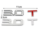3.0T 3D Metal Emblems Badge Sticker til Audi A3 A4 A5 A6 A7 B6 B7 B8 Q3 Q5 Q7 TT