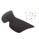 Capa protetora da lente do farol dianteiro se encaixa Kawasaki Ninja Z1000 03-06 Azul Genérico