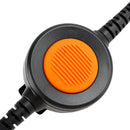 K-326 Orange rund PTT IP65 Vandtæt til Kenwood TH-D7 TH-F6 TH-K2 TH-21 TH-28