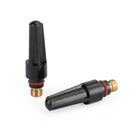 Baghætter til WP17 WP26 WP18 TIG svejsebrænder lang mellem kort 2x 7,8,9