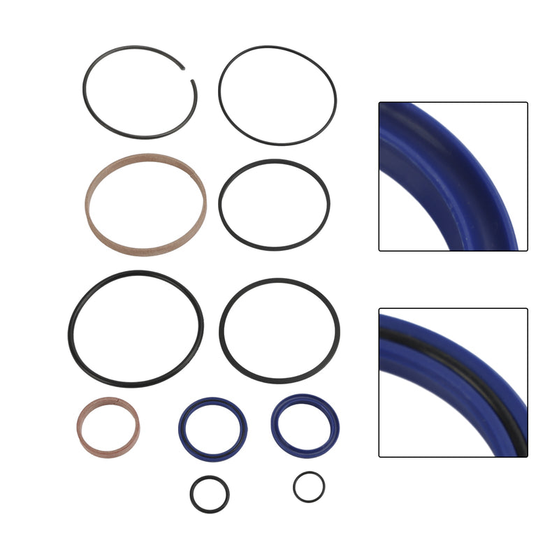 Kit de sello de conversión de partidor de troncos hidráulico para cilindro de varilla de 4,0" de diámetro x 1,75"