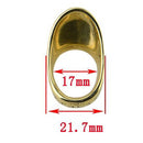 Bogenschießen 17 mm Kupfer Daumenring Fingerschutz Schutzausrüstung Bogenjagd