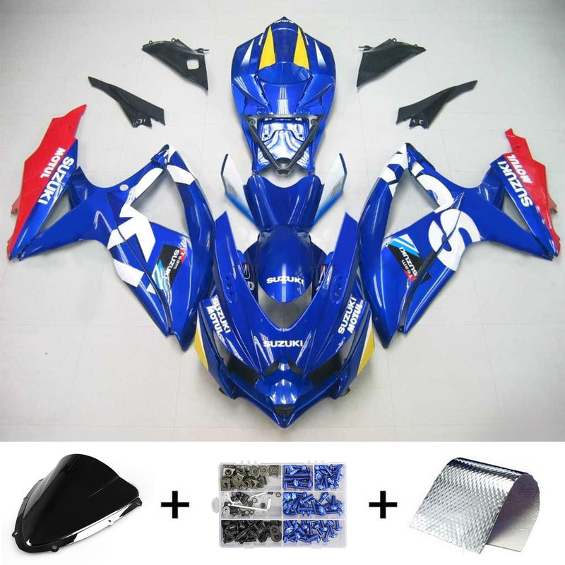 Suzuki GSXR 600/750 2008-2010 kåpesett karosseri plast ABS K8