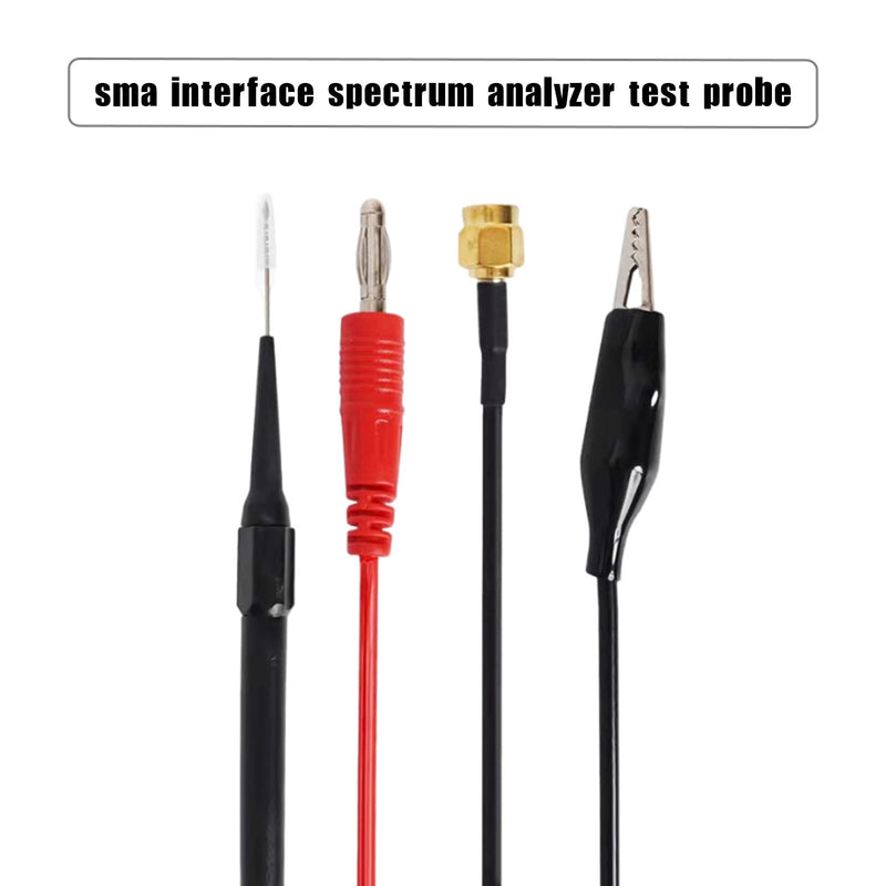 SA6 6GHz portátil de mano 3,2" generador de señal analizador de espectro 35-6200MHz