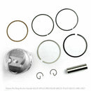 Kolben-Kit – Standard-Bohrungsgröße Ø 57,00 mm, passend für Suzuki GS125 DF125 DR125 GN125 Generic