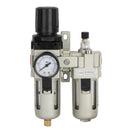 Filtro de compressor de ar de 3/8 ", ferramentas de armadilha separadora de água e óleo com indicador regulador