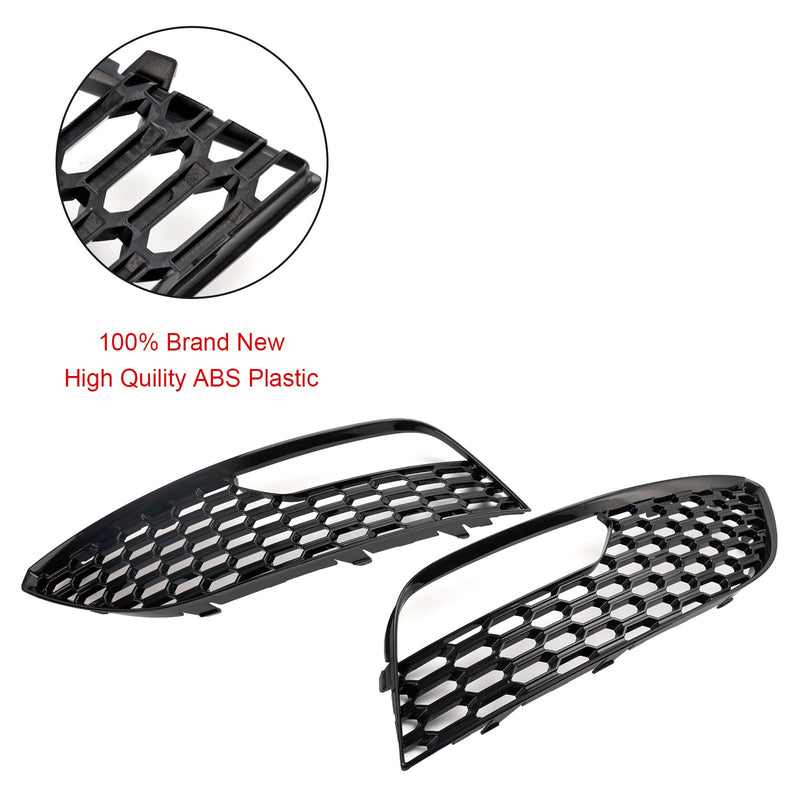 Audi A3 2012-2016 Mesh 2PCS etupuskurin sumuvalon suojasäleikkö.