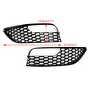 Audi A3 2012-2016 2 Stück Mesh Frontstoßstange Nebelscheinwerfer Abdeckung Grill