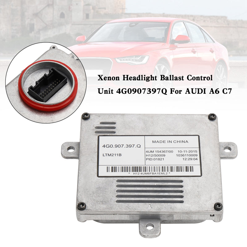 Skoda Rapid 5J 2017- Xenon frontlys ballast kontrollenhet 4G0907397Q