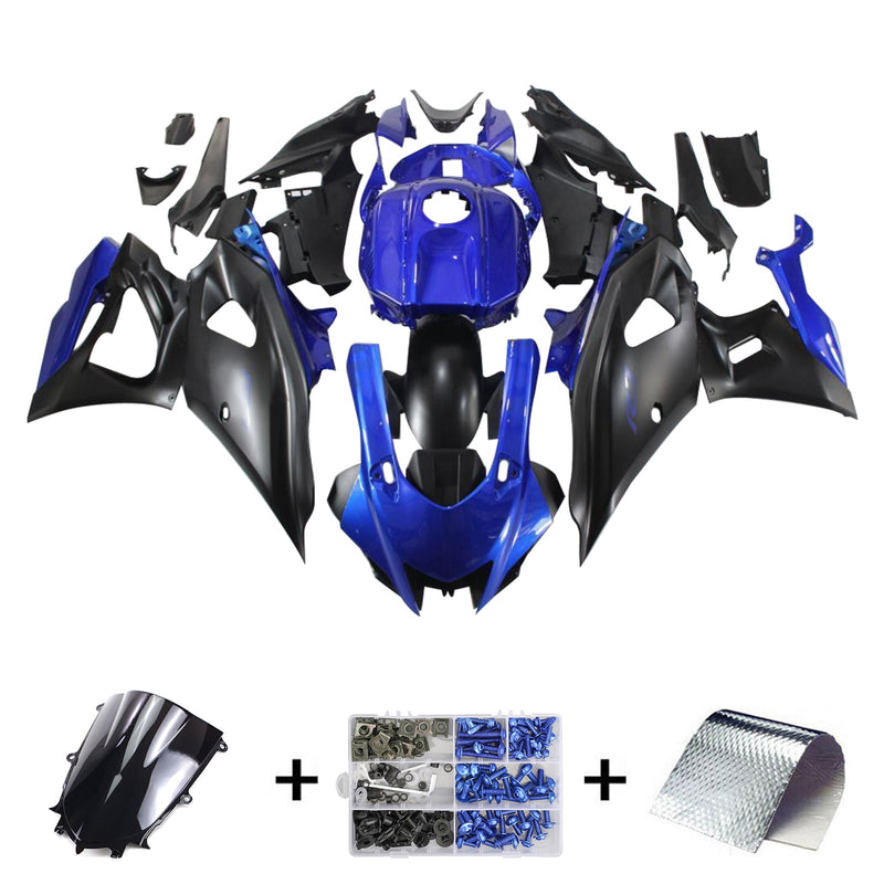 Amotopart Yamaha YZF-R7 2021-2023 kåpa Set Body Plast ABS