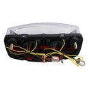 LED integrované vnitřní světlo zadního světla KAWASAKI Ninja 500R ZX-7R ZX 750 Black Generic