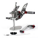 Apoio para os pés traseiro apoio para os pés para Suzuki GSXR1000 GSXR 1000 17-23 Genérico