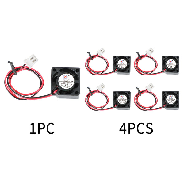Bürstenloser DC-Kühlgebläse 12 V 0,05 A 2010 20 x 20 x 10 mm Hülse 2-poliger Draht