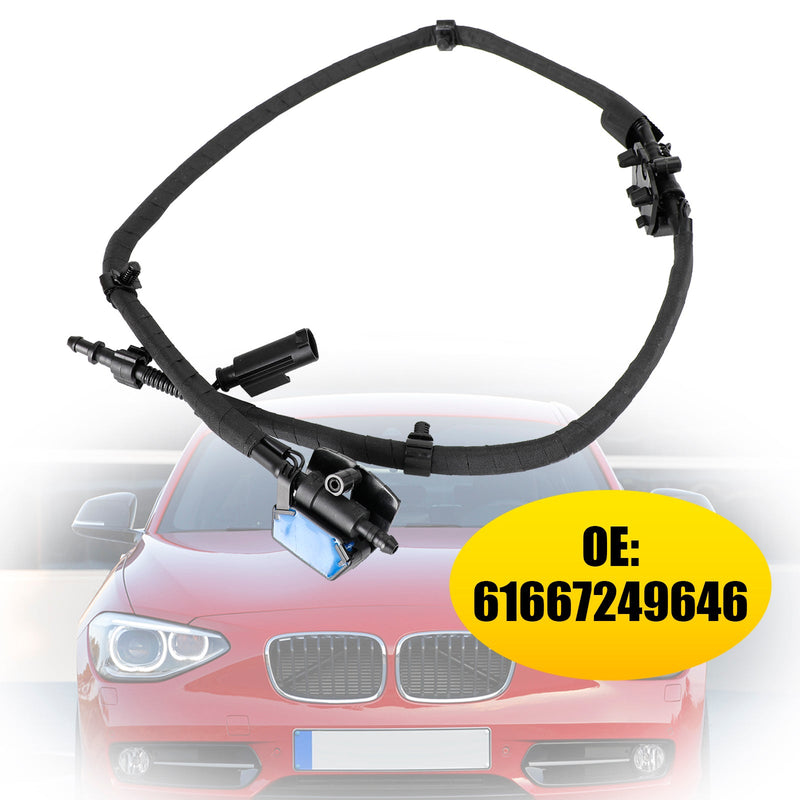 BMW Seria 1 Seria 2 F20 F21 F22 Łańcuszek dyszy spryskiwacza szyby przedniej 61667249646