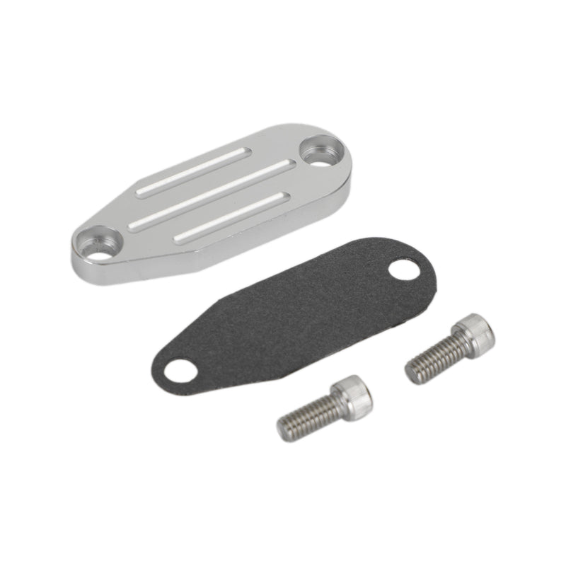 EGR Delete Plug Block Off Plate Kit för GM 2.0, 2.2, 2.5, 2.8, 3.0, 3.8, 4.3, 4.9, 5.0, 5.7, 6.6, 7.4, 8.2 Generic