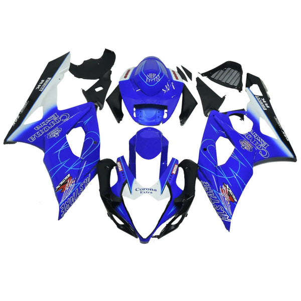 Amotopart Suzuki GSXR1000 2005-2006 K5 Juego de carenado Cuerpo Plástico ABS