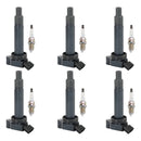 2002-2006 Toyota Camry 3.0L V6 6X Tennspole + 6X tennplugg 90919-02234 C-528 C1175 GN10536 UF267