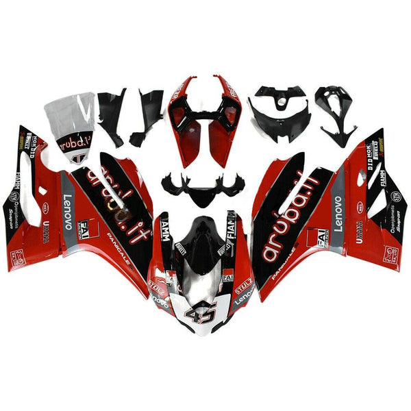 Conjunto de carenado cuerpo ABS adecuado para Ducati 1199 899 2012-2014 Genérico