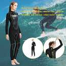 Traje de neopreno para mujer de 5 mm Traje de buceo para surf Triatlón de snorkel de cuerpo completo