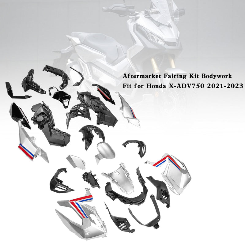 Honda X-ADV 750 XADV750 2021-2023 sprøytestøpt kåpesetthus