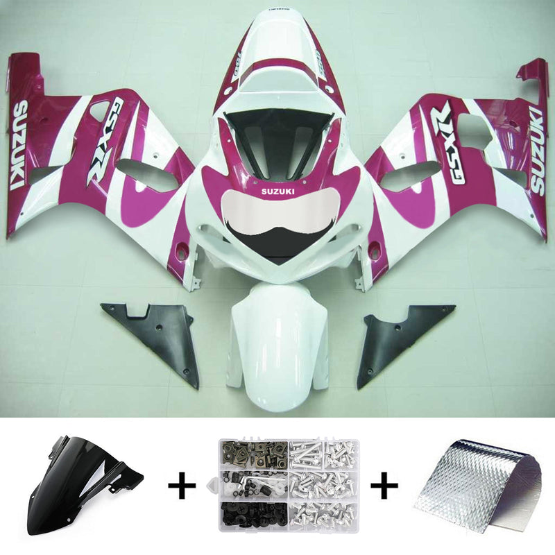 Suzuki GSXR750 2001–2003 Verkleidungsset, Karosserie, Kunststoff, ABS