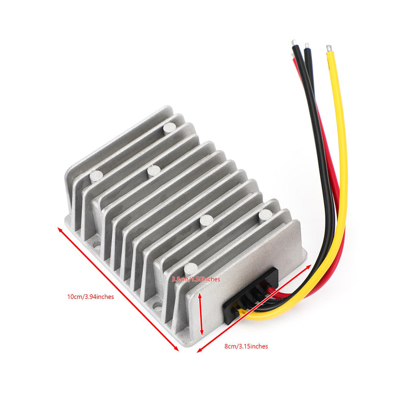 Vanntett 12V/24V til 5V 40A 200W DC/DC strømomformer nedtrappingsregulator