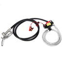 Bomba elétrica de transferência de combustível, óleo diesel de querosene, carro comercial 12V DC com bico