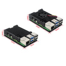 Metallgehäuse Raspberry pi5 Passive Kühlung Aluminiumgehäuse Optionaler Lüfter