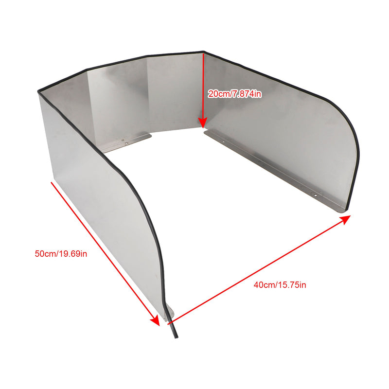 Caja de protección contra la intemperie de acero inoxidable, caja de pared, protección contra la lluvia para campana