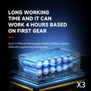 130.000 RPM Turbo Blæser Jet Fan Violent Turbofan børsteløs motor genopladelig