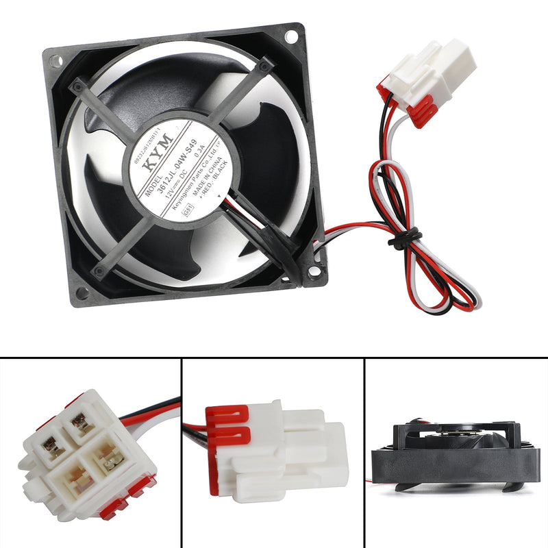 Conjunto de ventilador de Motor giratorio para refrigerador y congelador DC12V 0.3A para Samsung 3612JL-04W-S49