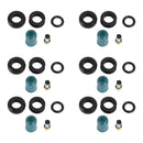 6 STÜCKE Kraftstoffeinspritzdüsen-Reparaturdichtungs-Umbausatz für Toyota 3VZE 1988–1995 3.0L Generic